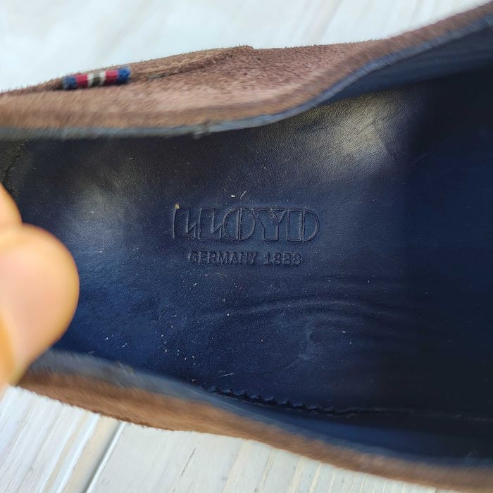 Туфлі дербі Lloyd замш Німеччина 44,5р туфли