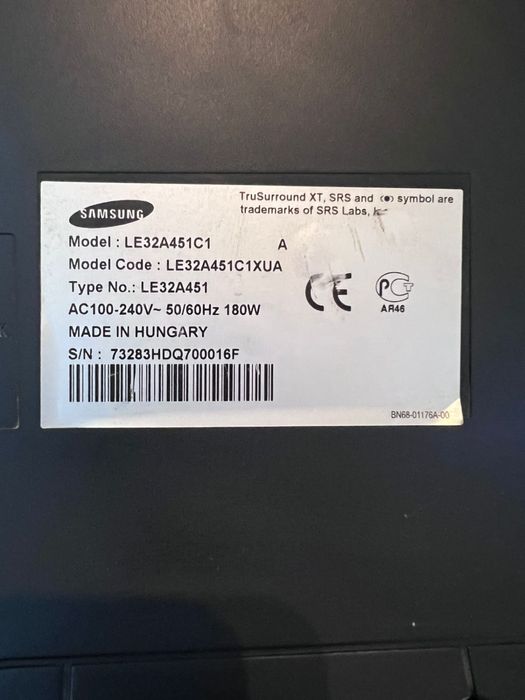 Телевізор Samsung LE-32A451C1