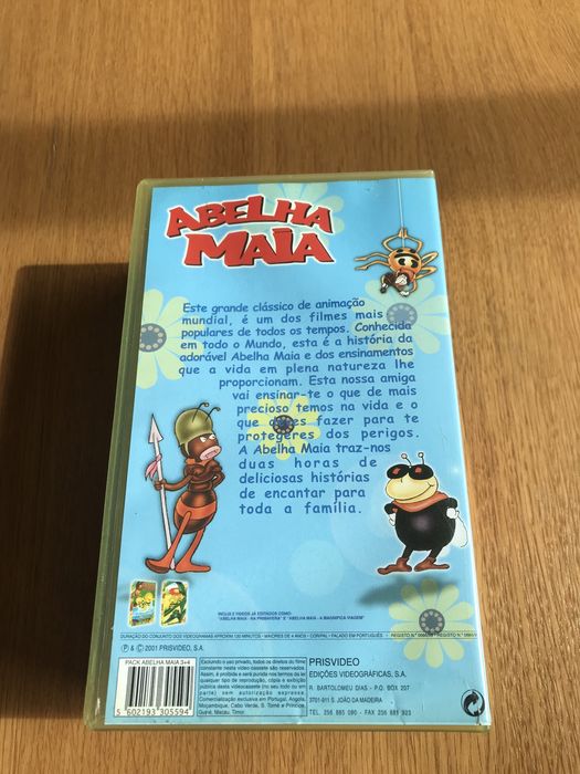 VHS duplos de animação