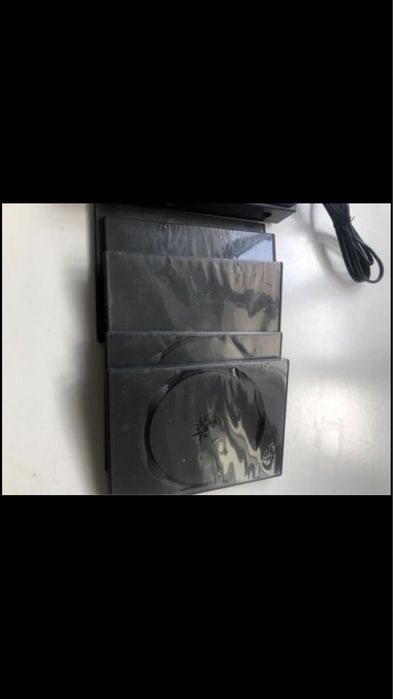 Dvd marca sony cor prata