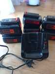 Akumulatory i ładowarka Black decker 36, 40v