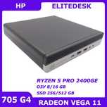 HP EliteDesk 705 G4 RYZEN 5 PRO 2400GE 8/256+1 Tb DP-HDMI Wi-Fi (8516)