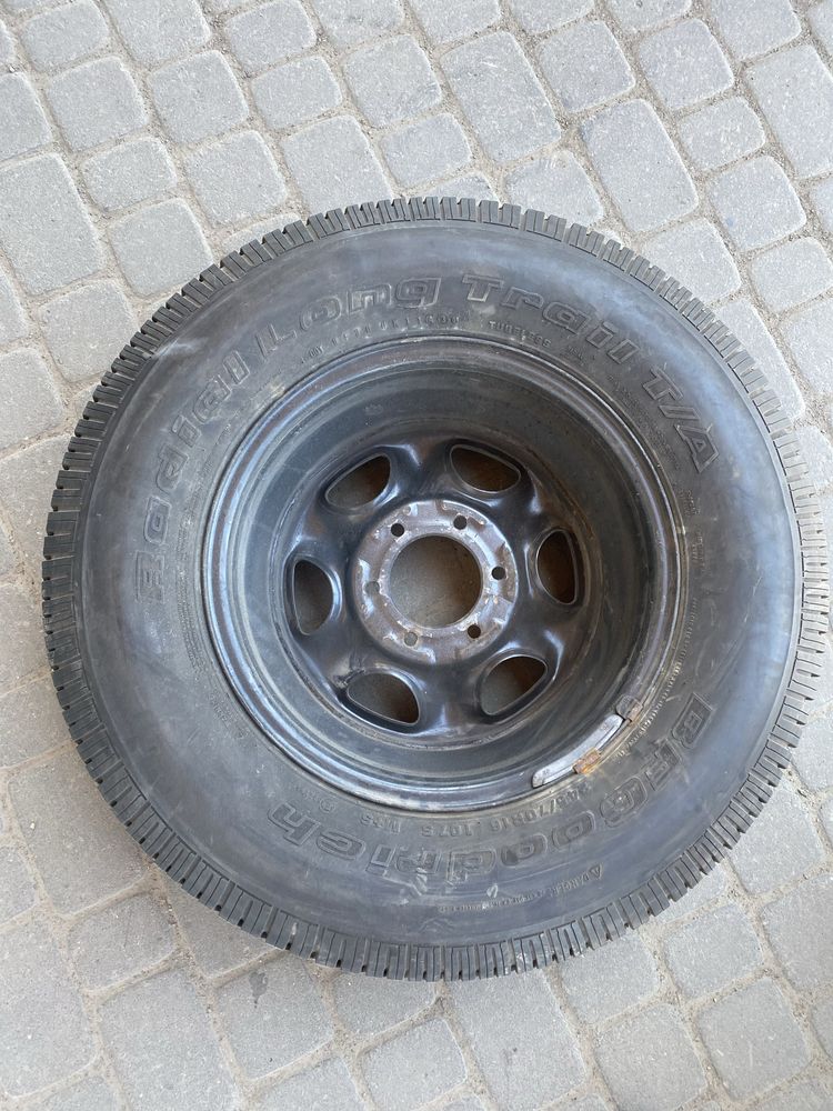 Колесо взборі запаска диск 6 139.7 16 L200 Pagero Navara Frontera np30