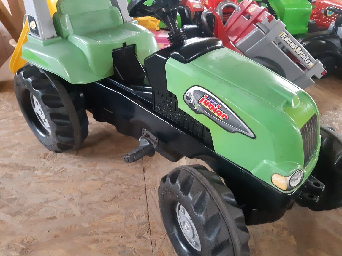 Duży Traktor na pedały rollytoys Deutz Fahr do 7lat Rzeszów