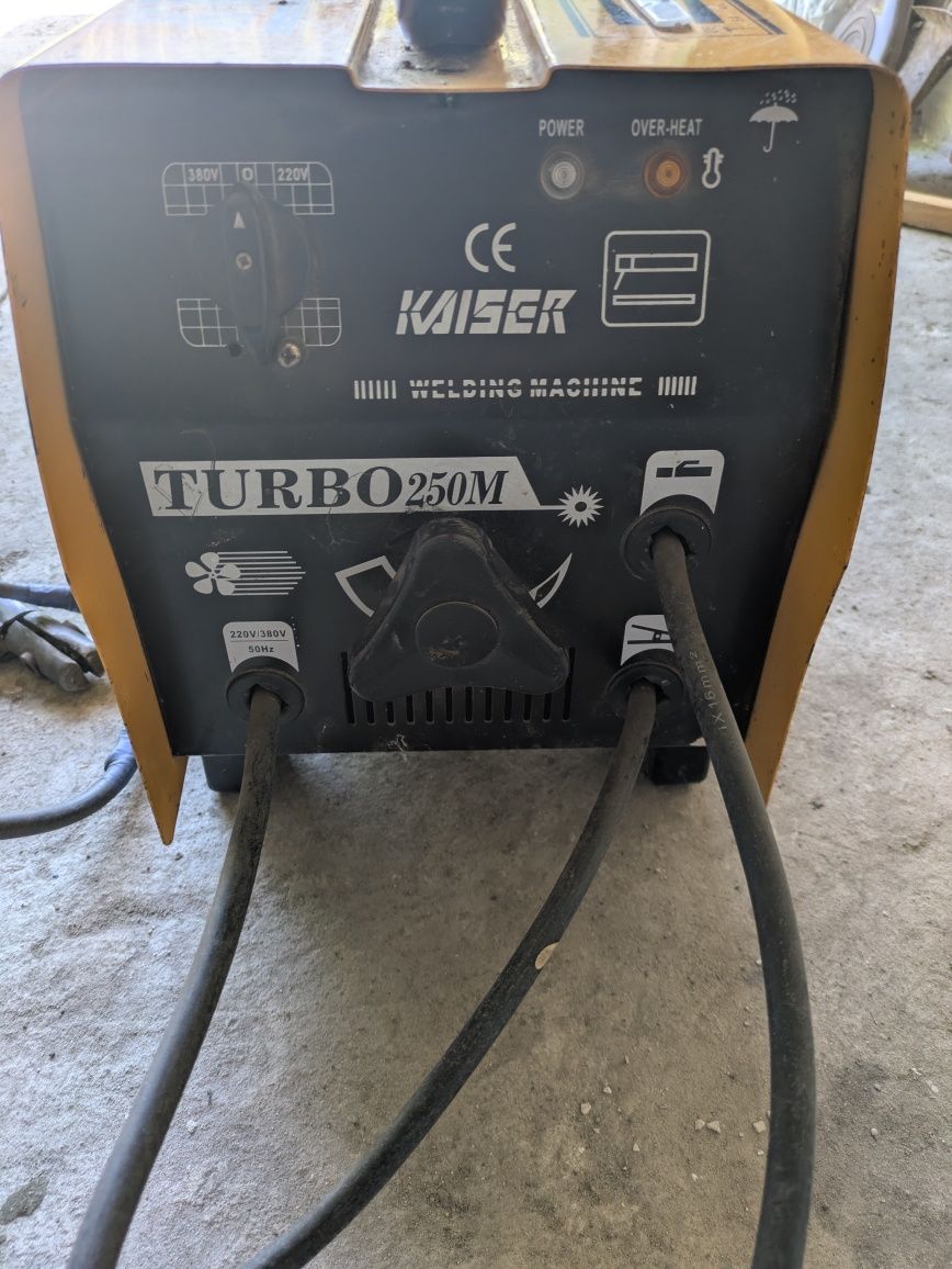 Продам сварочный аппарат Kaiser TURBO-250M