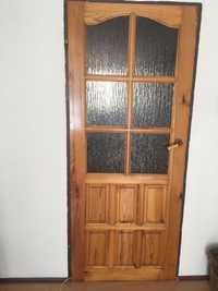 Drzwi drewniane (sosna)