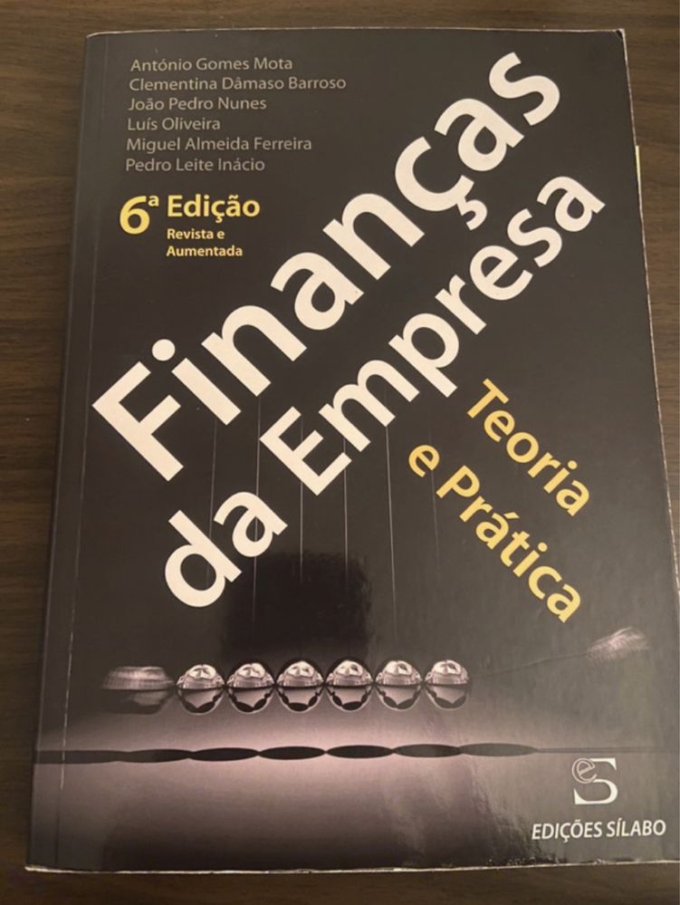 Livro Finanças da empresa