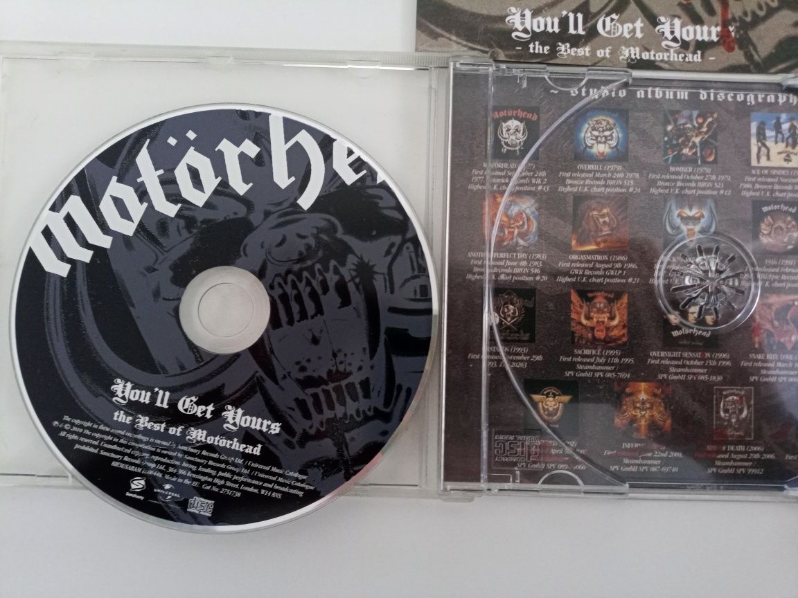 Mötorhead Lemmy You'll Get Yours The Best of (wyd. 2010)