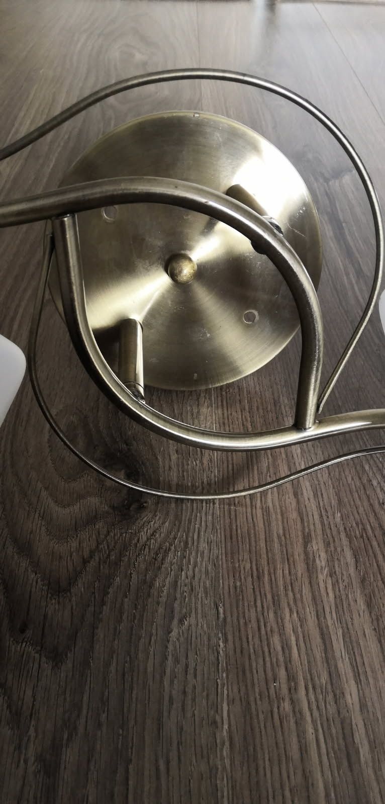 Lampa sufitowa - dwa klosze