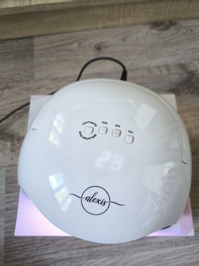 Lampa led do paznokci hybrydy żele Alexis x5