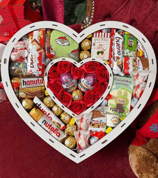 Новорічний подарунковий набір, Подарунок на Миколая, Подарочный бокс