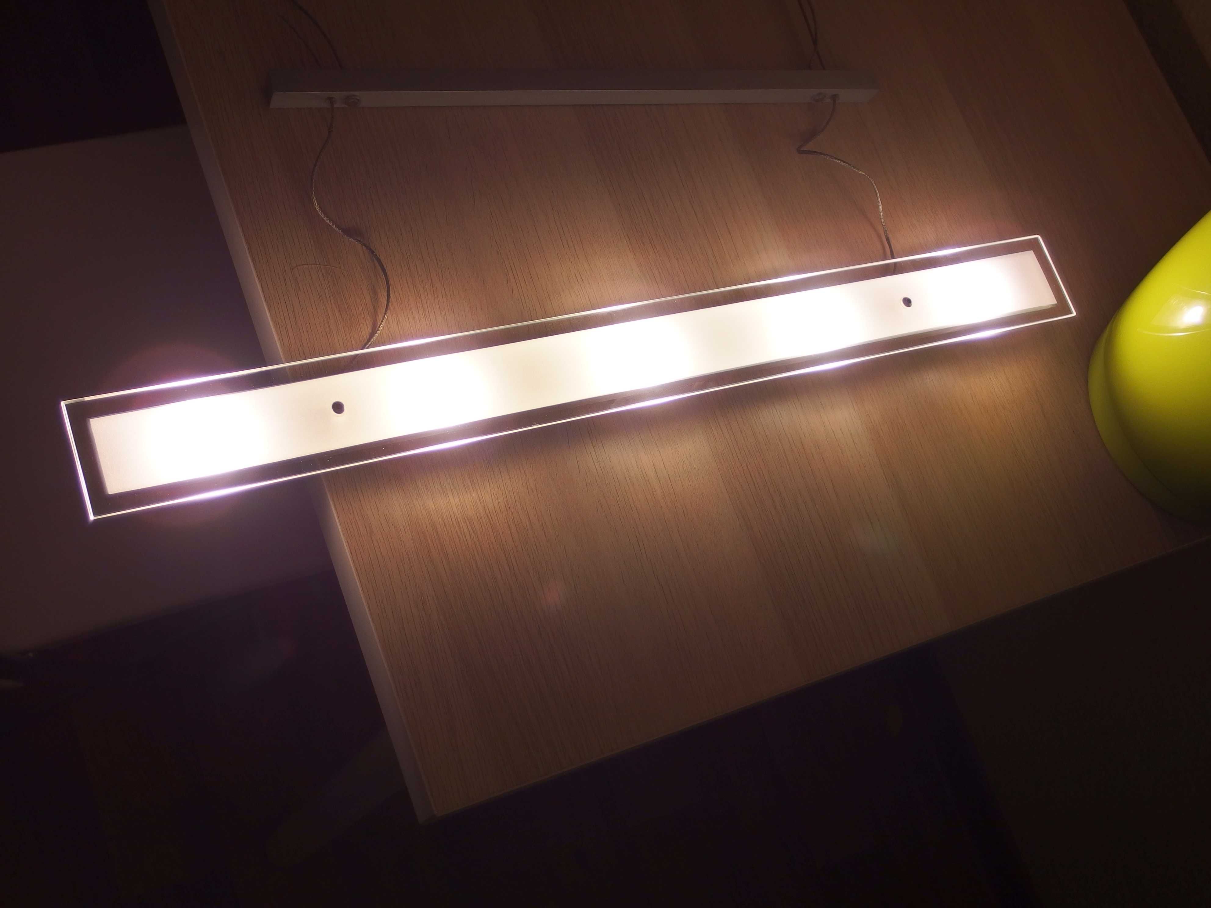 Paul Neuhaus LED kuchenna lampa wisząca nad stół jadalnia aluminium