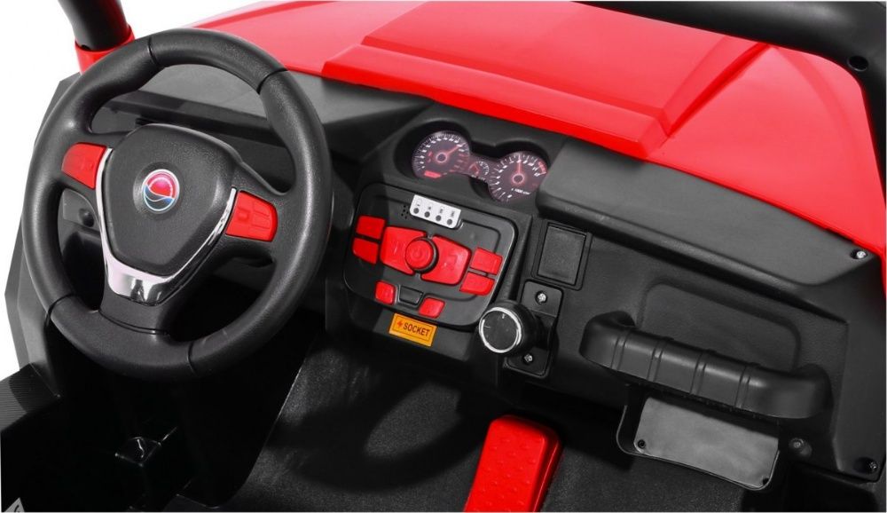 Wielkie i NIEZAWODNE BUGGY 4x4 autko na akumulator dla dzieci 2os
