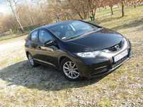 Honda Civic Honda Civic-1.4 i-VTEC-2013-wersja Comfort-niski przebieg-czarna perła