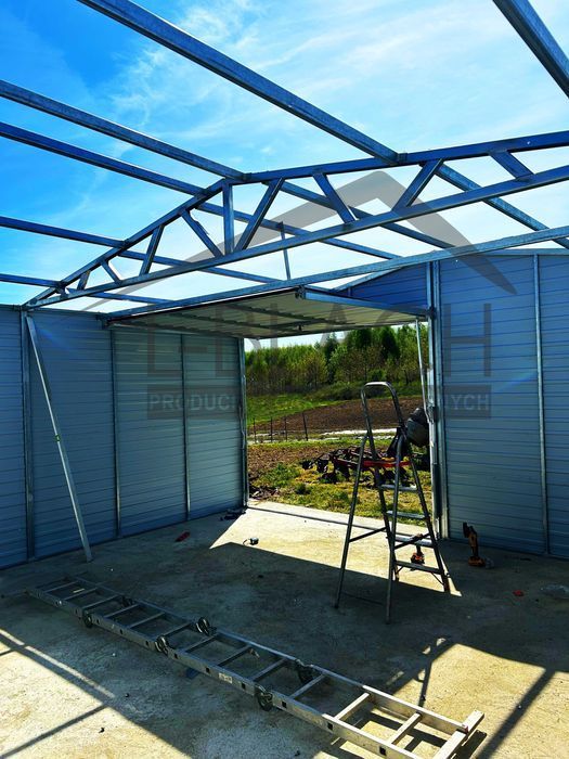 Garaż blaszany PREMIUM 5x6/6x6/6x5.8/6x5*Profil Zamknięty*Producent*