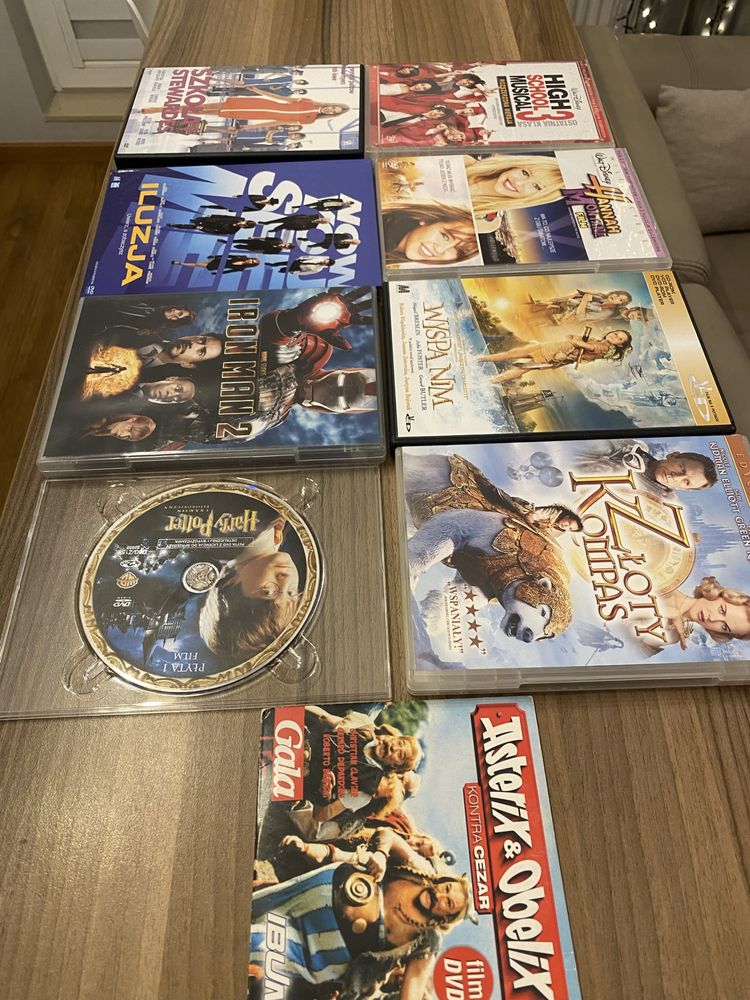 Płyty filmy DVD +9 szt.