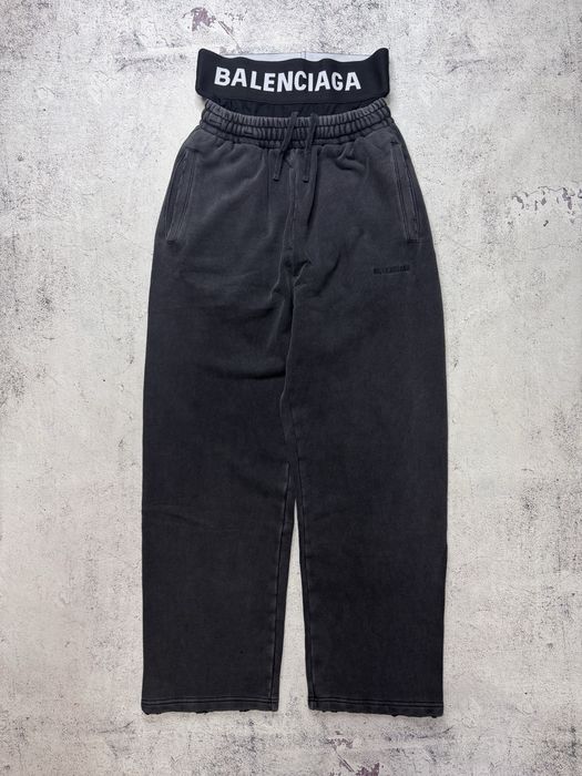 Штани Balenciaga Boxer Black Sweatpants S,M,L,XL