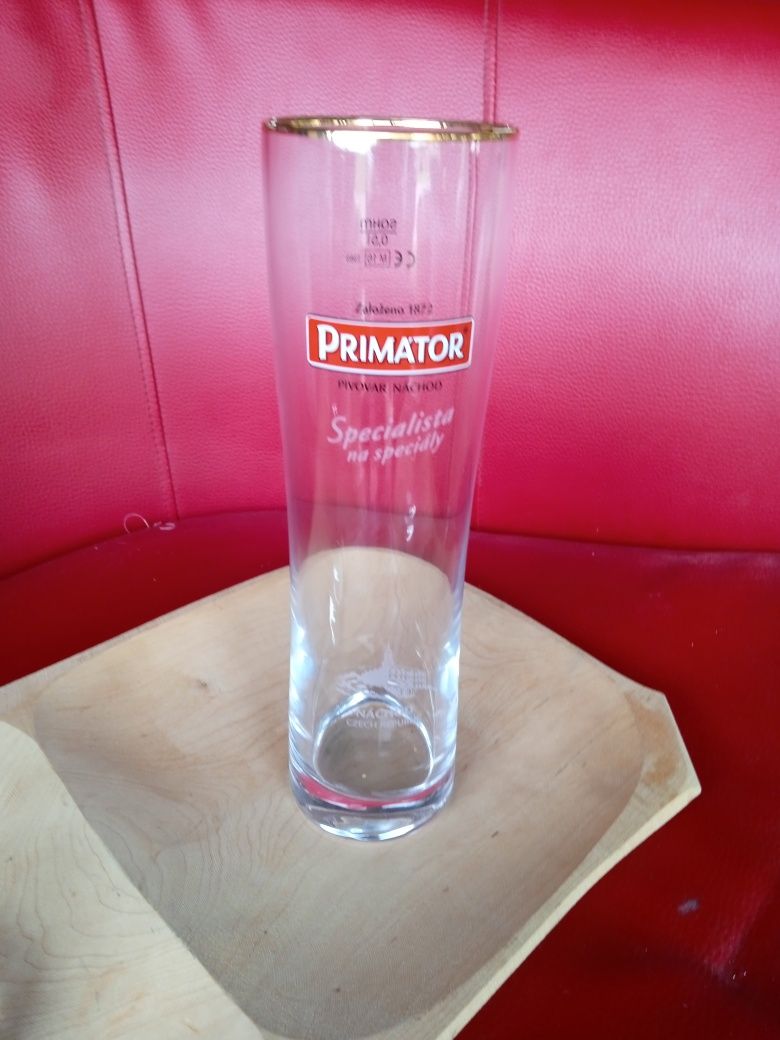 Szklankado piwa 0,5l Holba/Lech/Primator/Litovel/heinekennowe
