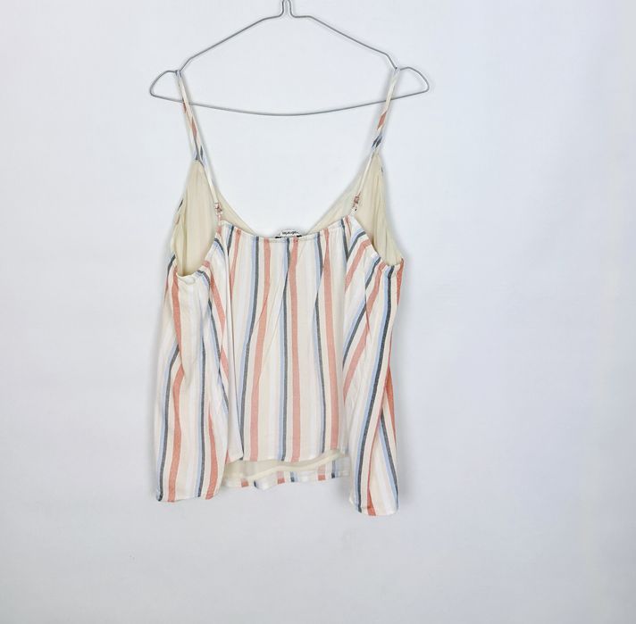 Top w paski na ramiączkach L 40