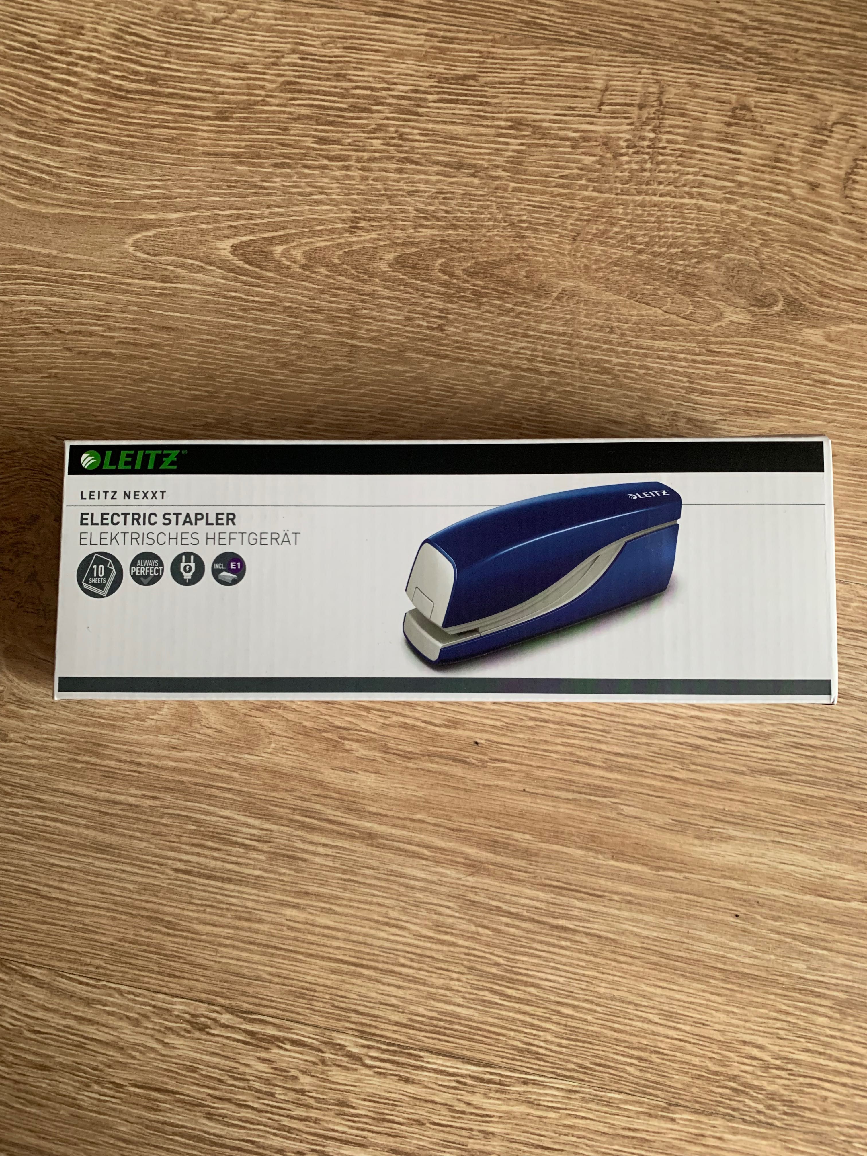 5532 Zszywacz elektryczny Leitz NEXXT Series 10e niebieski