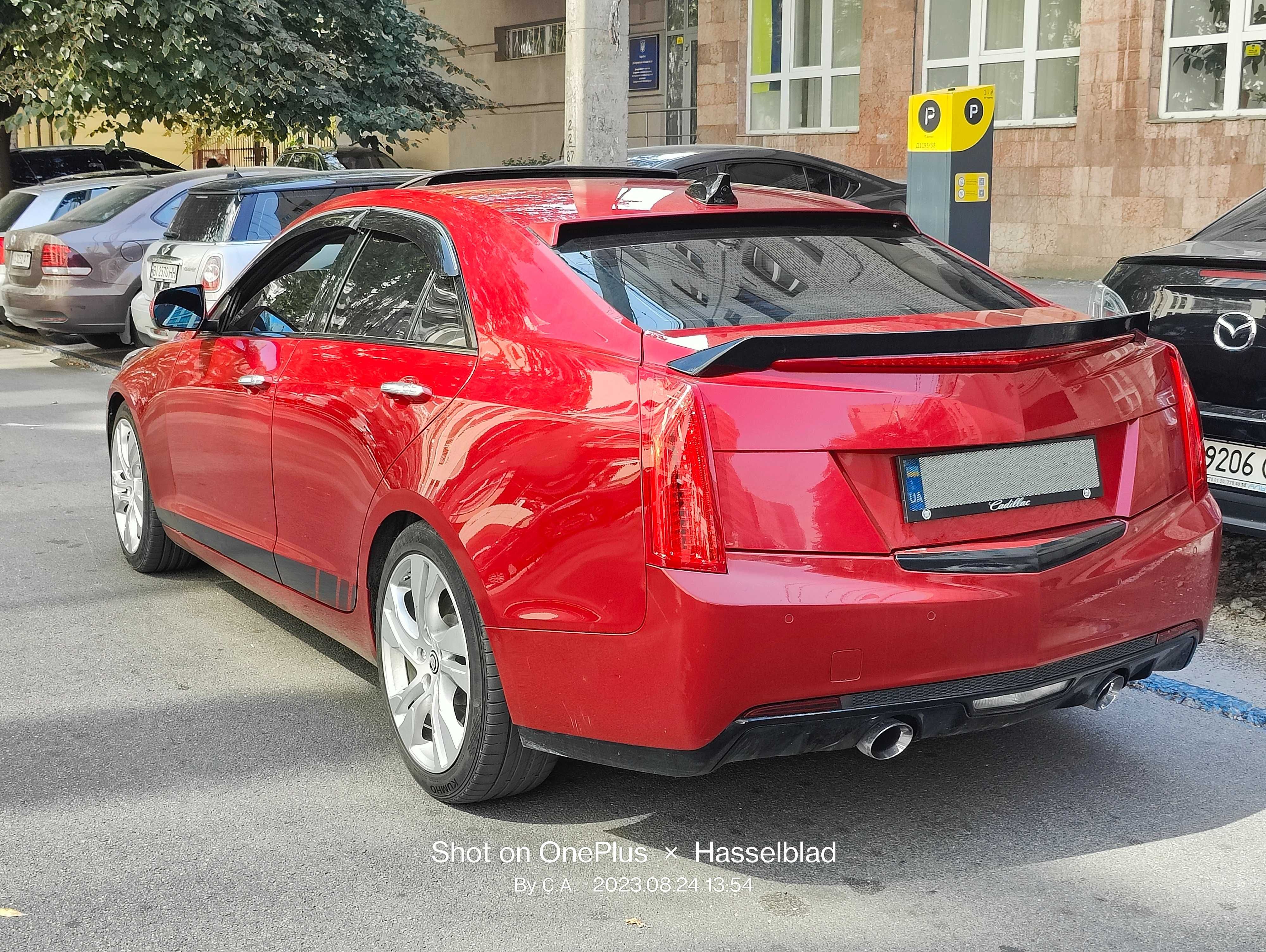 Продам Cadillac ATS2013 Красный Luxure+RWD 305Лс 400Нм 2.0T 46200км