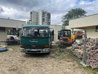 Minkoparka wywrotka usługi transport prace ziemne koparka