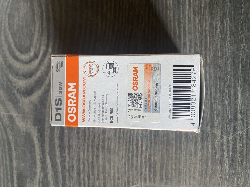 Osram Original Xenarc, D1S xenon 35w, 66140