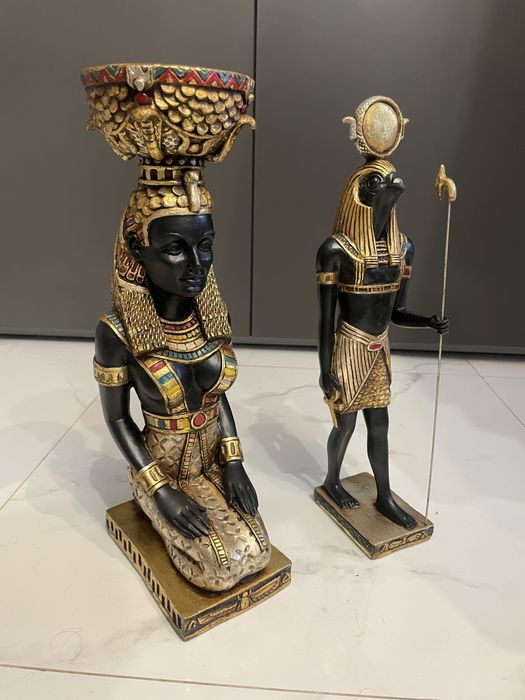 Figury Egipskie Recznie malowane z Filipin