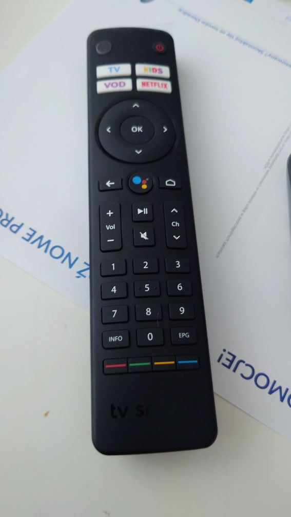 Pilot Smart TV Android Box Vectra Bluetooth IR oryginał