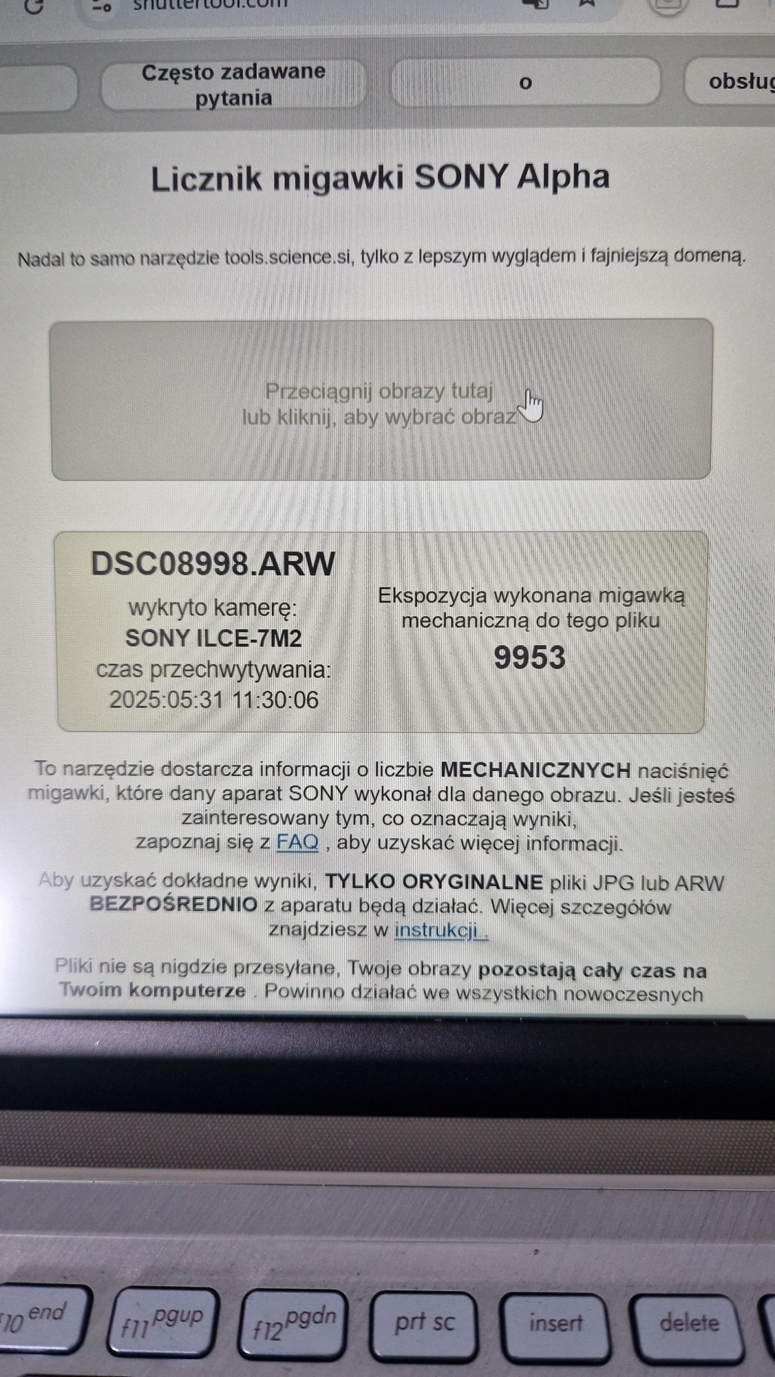 Aparat Sony A7m2