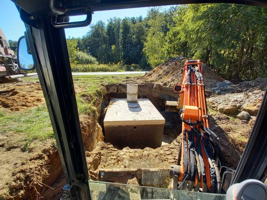 Usługi koparką, wykopy, fundamenty, utwardzanie terenu