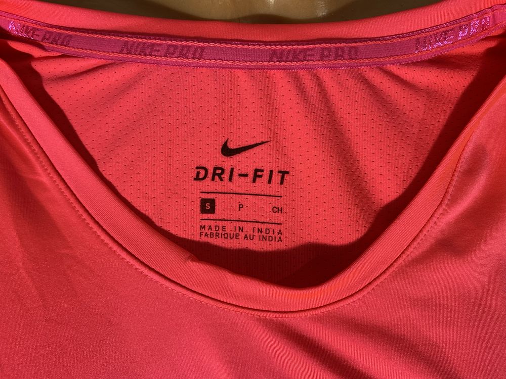 T-shirt damski Nike DRI-FIT różowy oryginał rozmiar S idealny stan!