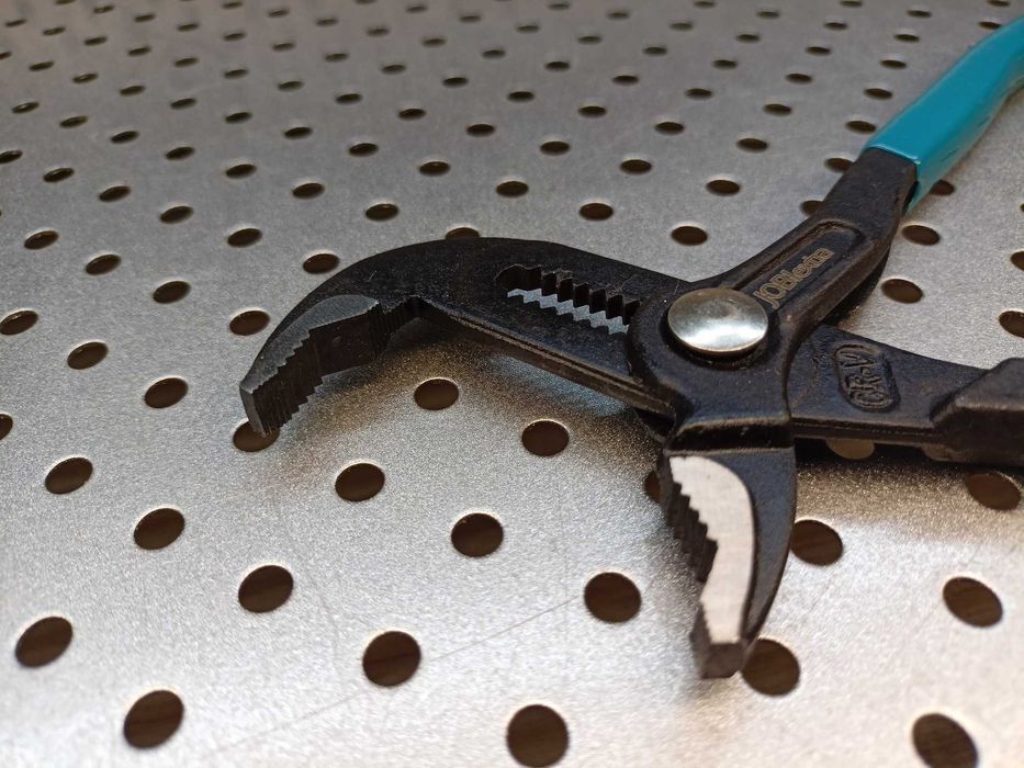 Szczypce do rur nastawne 175mm Cr-V klucz do rur szczypce nastawne