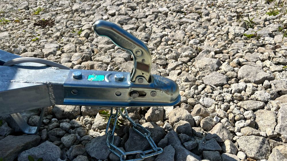 Прицеп до легкового авто одновісний оцинкований 2,5 x1,25м, борт 40см