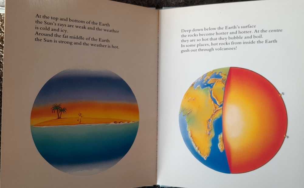 Książka My First Earth Book, j. angielski, ze stronami 3D