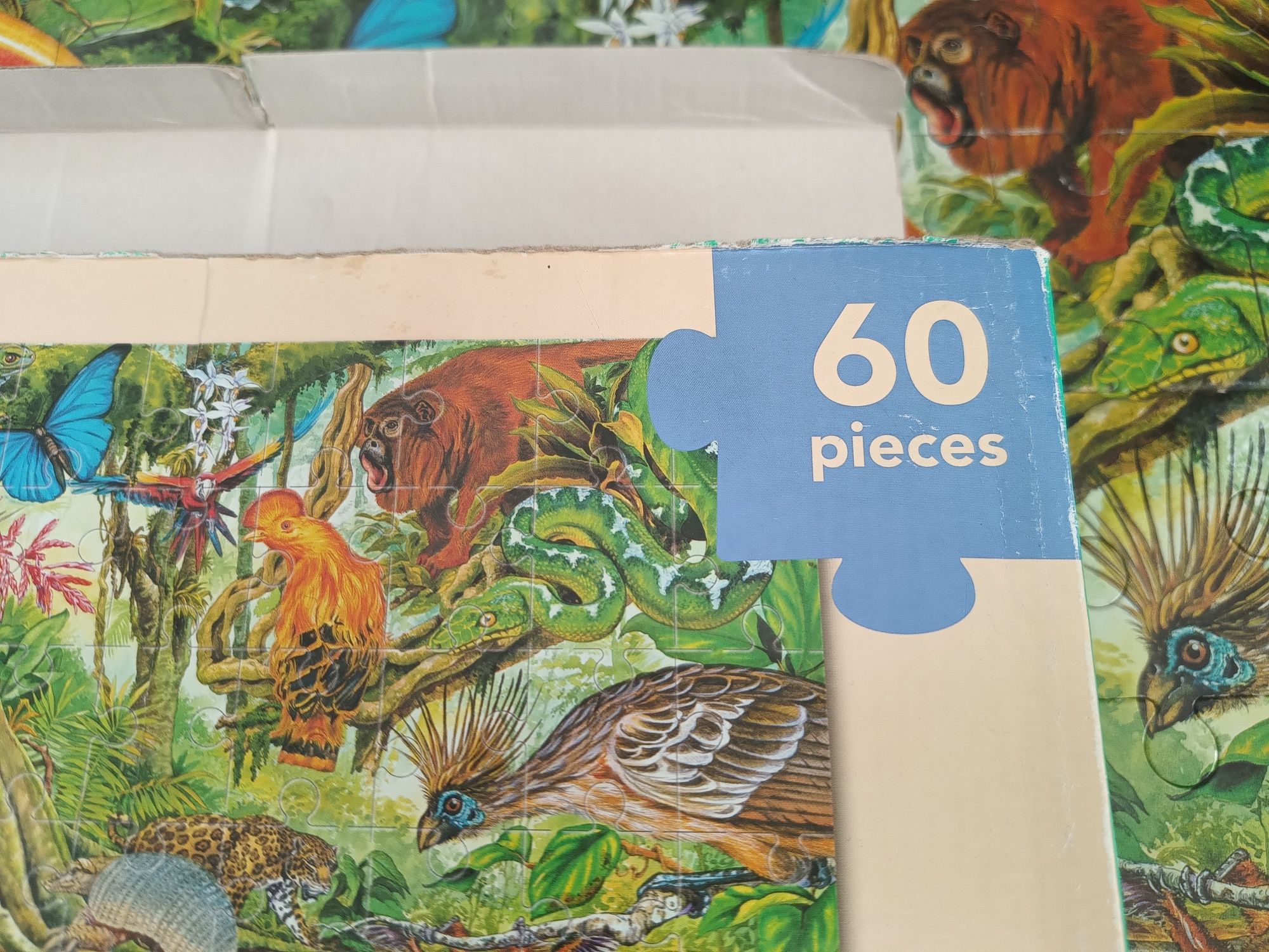 Puzzle amazońska dżungla
