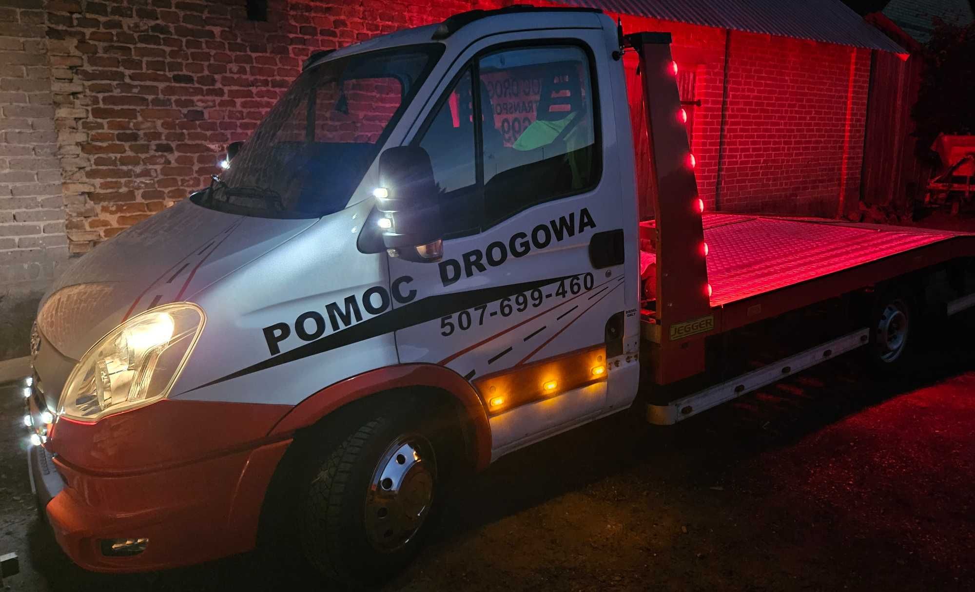 Iveco Daily Pomoc Drogowa 2012r Oryginalna zabudowa JEGGER  Aluminiowa