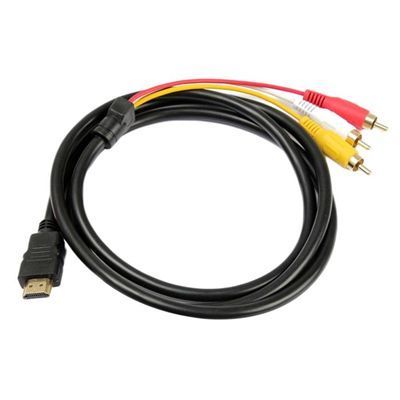 Kabel Hdmi - 3 Rca Chinch 1.5M