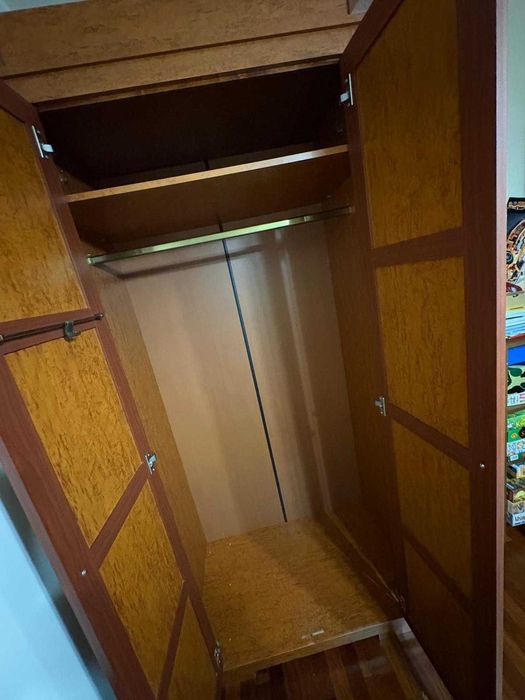 Szafa narożna z regałem