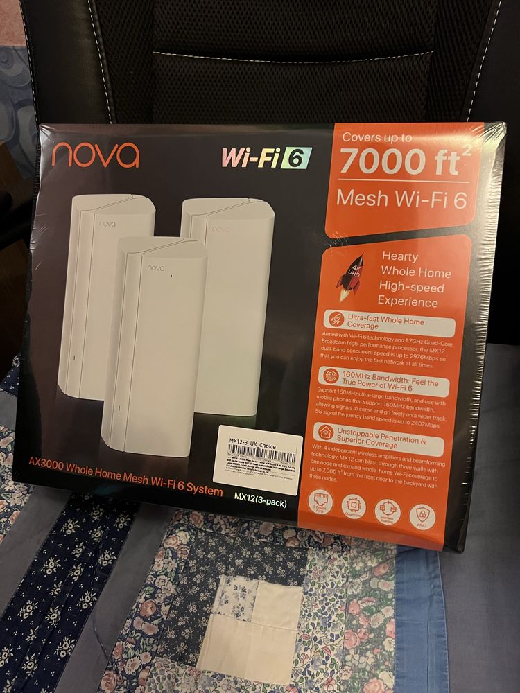 Tenda AX3000/MX12 WI-FI 6 Mesh System (3pack)