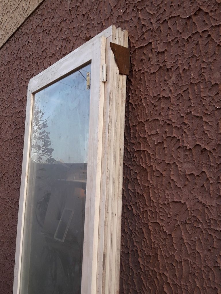 Drzwi balkonowe okno drewniane Stolbud Wrocław nowe