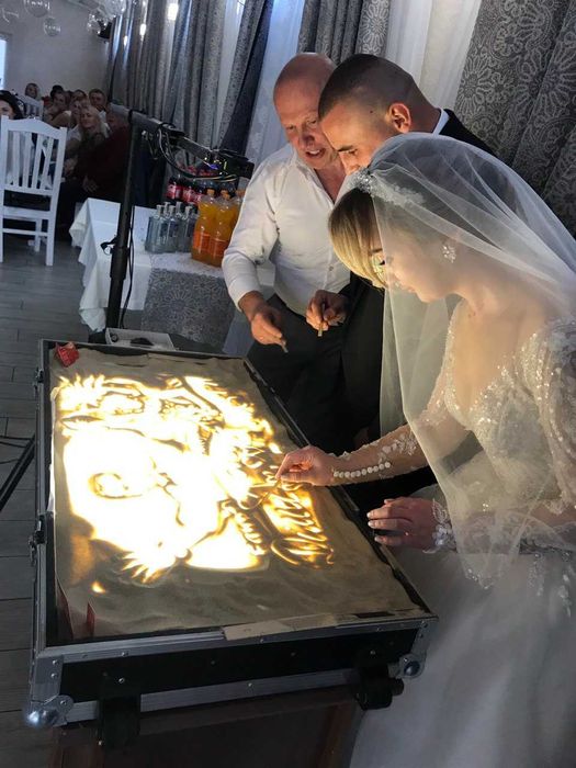 Пісочні картини на весілля всі Шоу програми