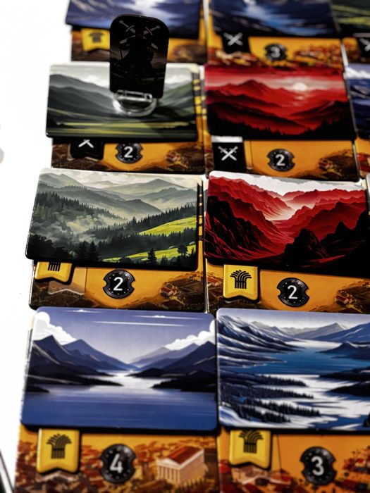 Kickstarter Pantheum gra planszowa ENG