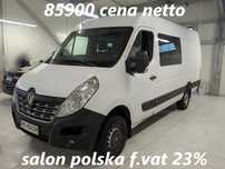 Renault Master 6 osób 4x4 tylko 69 tyś rok 2019 baza na kampera