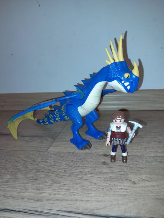Wichura + Astrid playmobil jak wytresować smoka