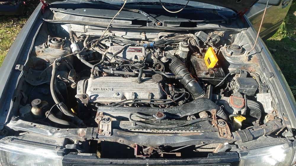 Mazda 323 f BG 1.6 1.3 мотор /свап .Сліпа є багато чого.