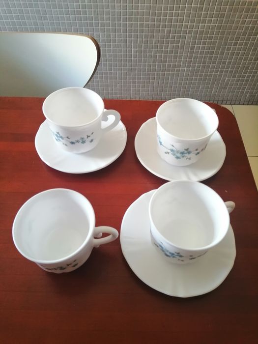 Chávenas de chá Arcopal