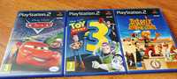 Gry PlayStation 2, ps2, Disney. Toy story, Asterix, cars.