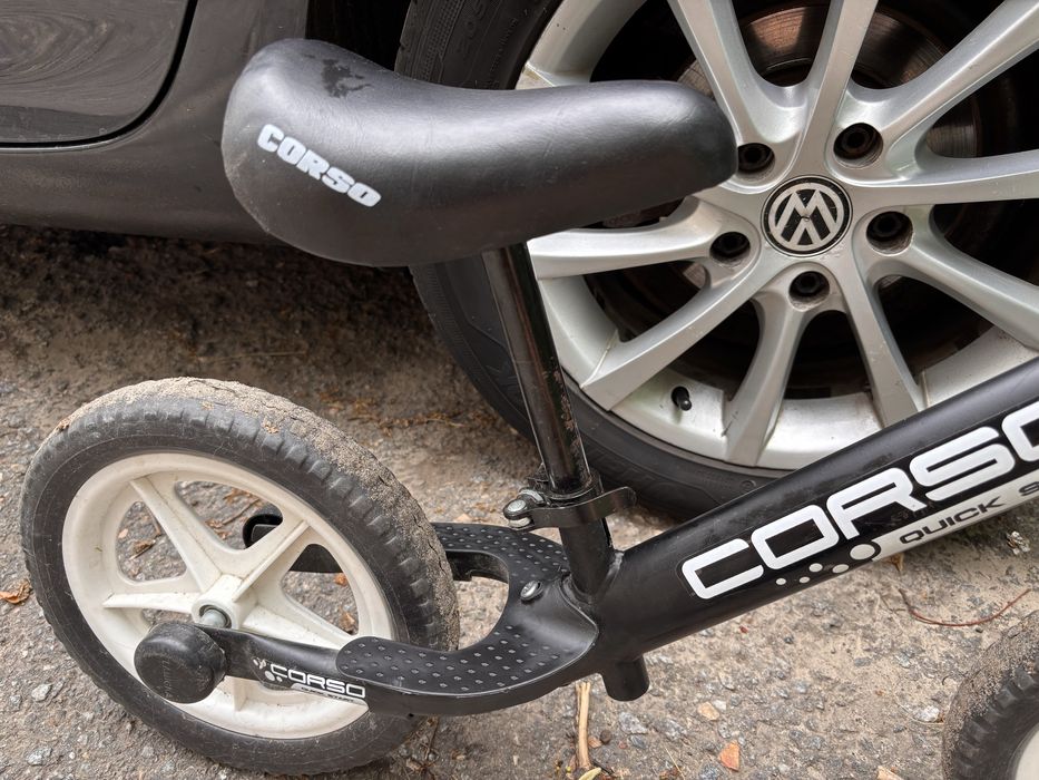 Велобіг Corso сталева рама 12 сорний