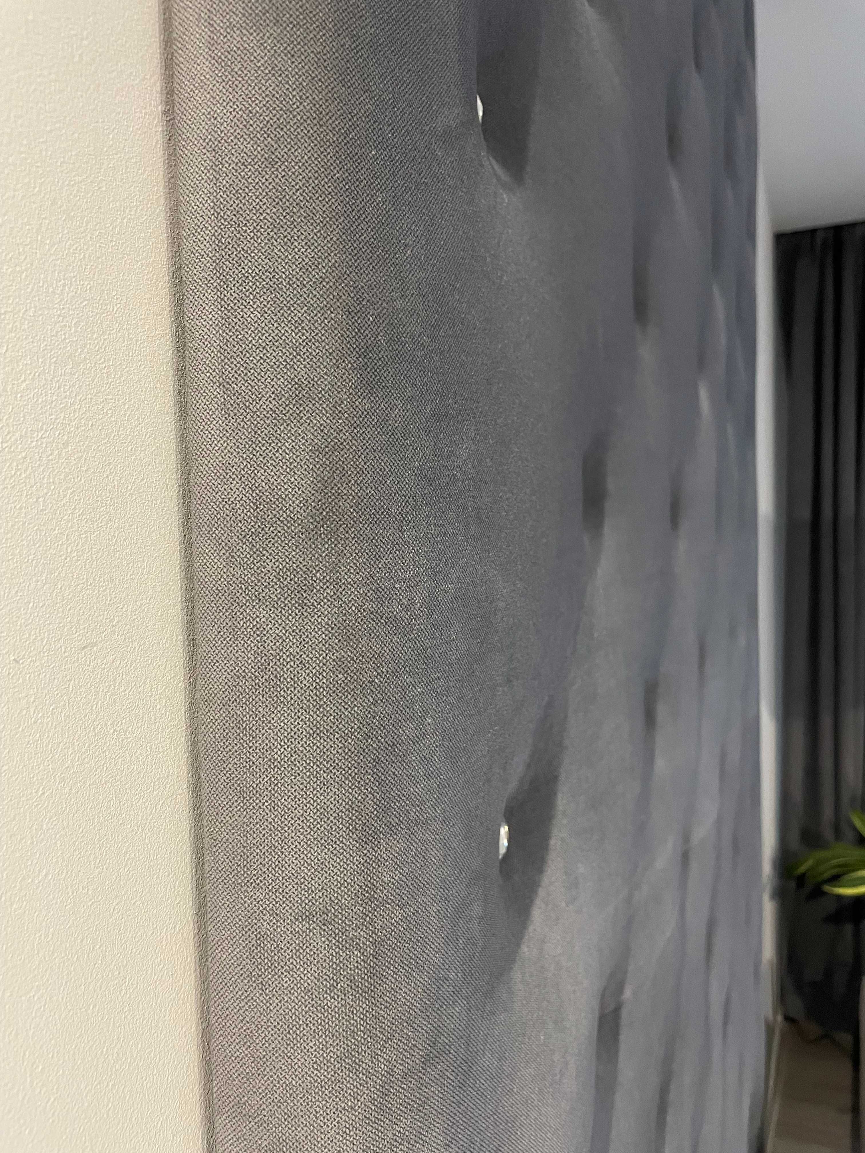 Wezgłowie tapicerowane do łóżka ZAGŁÓWEK pikowany, panel 250cm x 150cm
